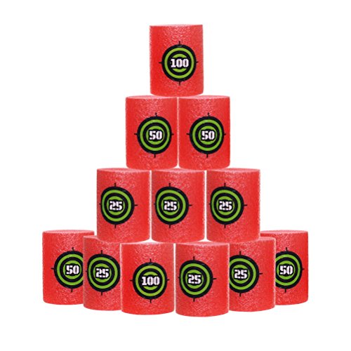 Buy Pengxiaomei 12PCS EVA Soft Bullet Target Dart Foam Shoot Dart, Kids