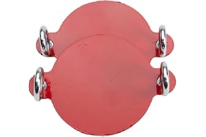 ULVEOL 2 Pack Fire Department Connection Caps with Screws Aluminum - Red Fire Sprinkler Covers - FDC Connections - Stop Valve Fire Hose Fitting Fire Sprinkler - Head for Fire Hydrant Accessory