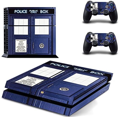 Vanknight Vinyly Doctor Who Decal Skin Stickers for PS4 Playstaion 2 Controllers
