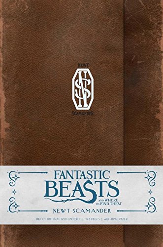 Fantastic Beasts and Where to Find Them: Newt Scamander Hardcover Ruled Journal (Insights Journals)