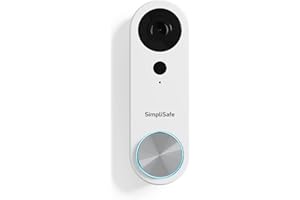 SimpliSafe Wired Doorbell,1080p - Compatible with SimpliSafe Home Security System - Latest Gen