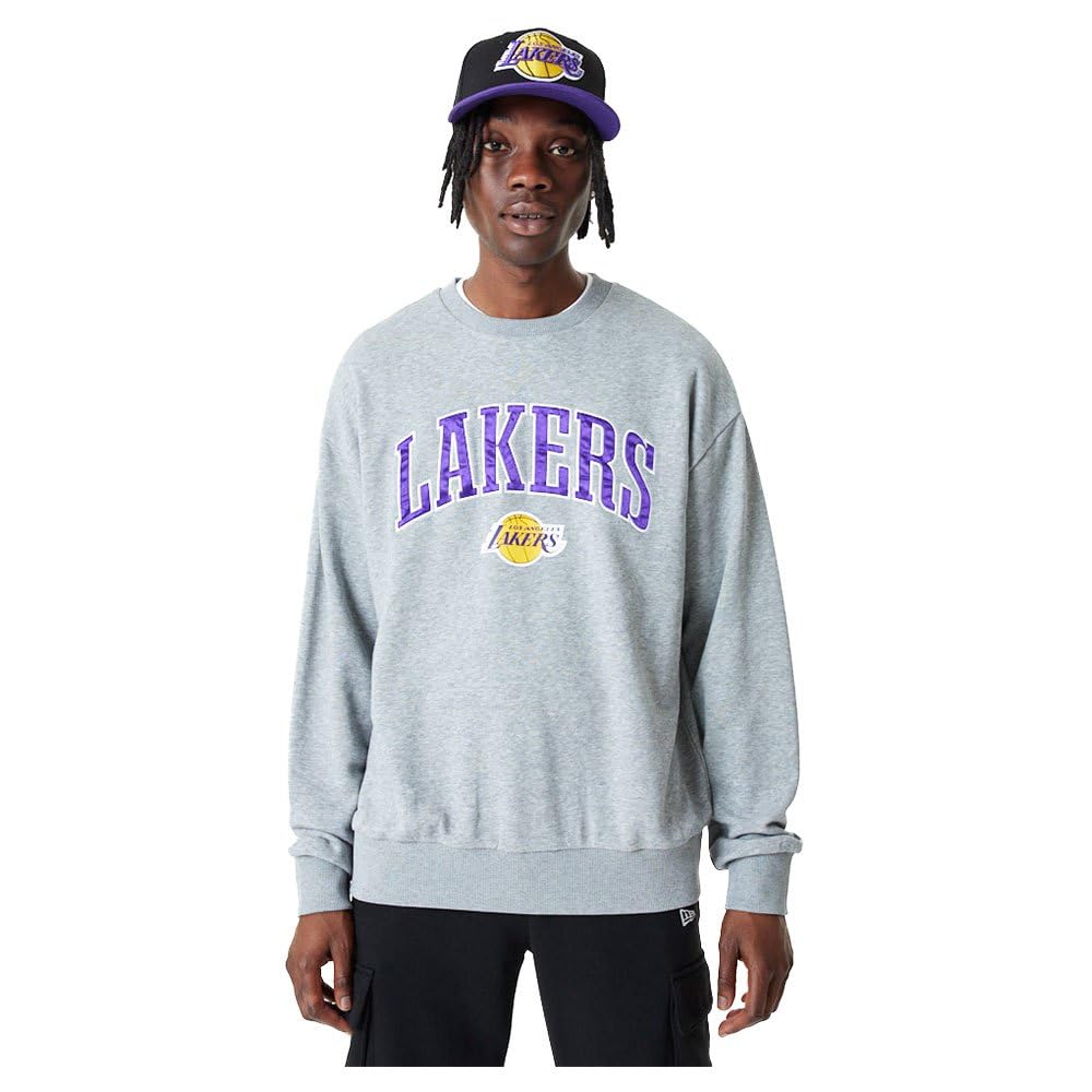 New Era NBA Applique Crew Loslak Hgrtrp Men's Short Sleeve T-Shirt