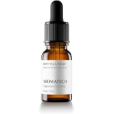 AromaTech White Tea and Thyme Aroma Essential Oil Blend: Luxury Hotel Inspired Aromatherapy with Tea Leaf, Fresh Thyme &amp; Amber for Ultrasonic Diffusers (0.33 Fl Oz (Pack of 1))