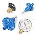 Newsmarts Automotive Vacuum Regulator+Gauge Tee Adapter: Pulsator Surge Devanal Milker Kit Replacement For Cow/Goat