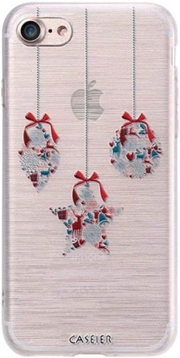 Immagini Natale Per Iphone 6.Tongnian Custodia Per Cellularefondina Di Natale Per Iphone 6s 7 Plus Per Iphone 7 X Xr Xs Max 6 6s Ciondolo Di Natale Per Iphone 6 Amazon It Elettronica
