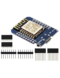 izokee D1 Mini Nodemcu lua 4.4 yard Bites Internet WLAN WiFi placa de desarrollo Base en ESP8266 esp 12 °F para Arduino, 100  compatible con wemos D1 Mini paquete de de 1
