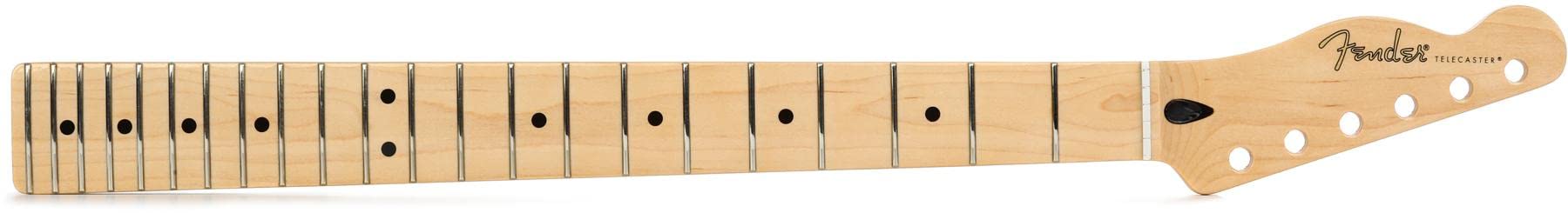 Fender Player Series Telecaster Reverse Headstock Neck, 22 Medium Jumbo Frets, Maple, 9.5", Modern "C"