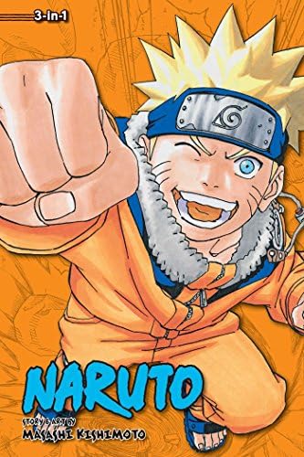 Amazon.com: Naruto: 3-in-1 Edition, Vol. 1 (Uzumaki Naruto / The