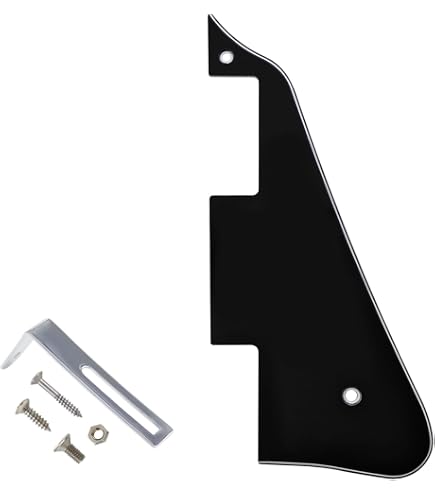 thumbnail image 2 of KAISH Premium Stainless Steel Pickguard Bracket With Screw – Fits USA Gibson Les Paul 2 of 6