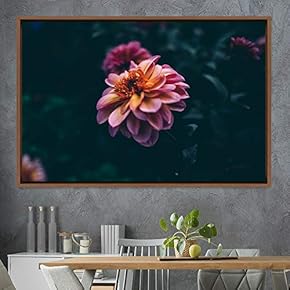 signwin Framed Canvas Wall Art Flora Snapshot Closeup...