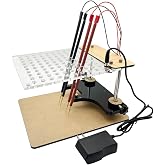 BDM Frame with 4 Pcs Probe Pins,with LED Test Board Work for Kess v2 KTAG | Support for 22pcs BDM Adapter, Multifunctional BDM Frame Set Work for KTAG, for FGTECH OBD2 Diagnostic Scanner Tool