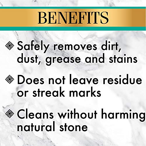 Stone Floor Cleaner - 128 Ounce - Stone Care International - Sealed Granite Laminate Marble Quartz Travertine Limestone Slate Tile