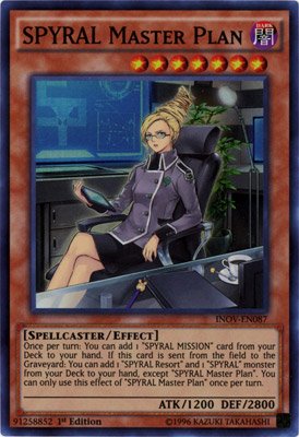 YU-GI-OH! / SPYRAL Master Plan (Super) / InvasionFVengeance(INOV-EN087SR) / A English Single Individual Card