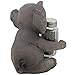 Decorative Lucky Baby Elephant Salt and Pepper Shaker Set with Holder Figurine for African Jungle Safari Kitchen Decor Statuettes & Sculptures Featuring Zoo Animals As Unique Collectible Gifts by