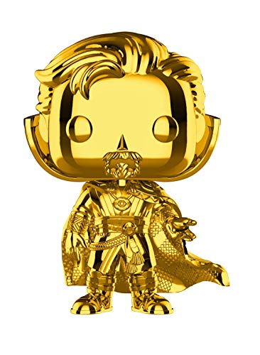 Funko Pop! Marvel: Studios 10 - Doctor Strange (Chrome) Toy, Multicolor