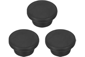 MECCANIXITY 3pcs T-Shaped Silicone Plugs 20mm 3/4 Inch Dia Snap in Plug Hole Seal Cover Round Rubber Stopper for Kitchen Rubb