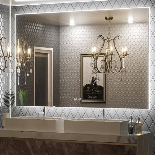 Keonjinn LED Bathroom Mirror with Lights