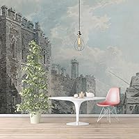 Wall Murals Self-Adhesive Removable The Dogana and San Giorgio Maggiore by Joseph Mallord William Turner Wallpaper Home Decoration for Living Room,Bedroom - 66x96 inches