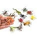 Fun Central (AZ917) 2packs of 12pc 2 Inch Mini Insect Bug Figures, Bug Toys, Small Plastic Insects, Insects and Bugs, Toys for Kids, Educational Toys - for Birthday, Christmas, Halloween, Party Favors