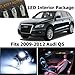 Classy Autos Audi Q5 WHITE LED Lights Interior Package Kit 8R (12 Pieces)