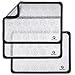 Silicone Pastry Mat, Half Sheet Size Non Stick and BPA Free Professional Grade Quality - Perfect for Making Macaroons, Cookie, Bread and Pastry