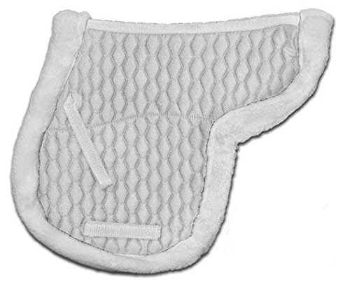 Derby Originals Fleece Padded Contour All Purpose English Saddle Pad