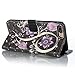 iPhone 7 Plus Case,iPhone 8 Plus Case,Lightweight Kickstand PU Leather Wallet Case Book Cover with Credit Card Slot Xmas Birthday Gift for Daughter Girlfriend Boyfriend for Apple iPhone 7 Plus-Purple