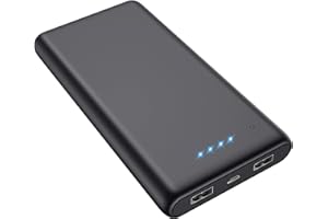 LANLUK Portable Charger Power Bank 25800mAh Huge Capacity External Battery Pack,Dual Output High Speed Charging Power bank with 4 LED Indicator Compatible With iPhone 16/15/14/13/12,Samsung Android Phone etc