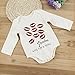 Puseky Newborn Baby Lip Kiss Grandma Long Sleeve Romper Jumpsuit Bodysuit Outfit