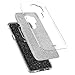 Ciel by CYRILL [Colette Collection] Galaxy S9 Plus Case with Sparkle Bling Pattern and Clear Hybrid Drop Protection for Samsung Galaxy S9 Plus (2018) - Silver Glitter