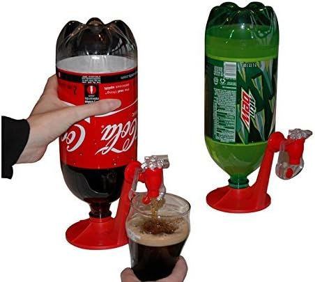 Fizz Saver Refrigerator 2-Liter Soft Drink Dispenser by Inventist