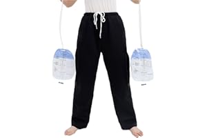 YINGXUE Catheter Leg Bag Pants, Urine Bag Holder Pants for Men/Women