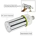 30W LED Corn Light Bulb, Standard E26 Base, 5400 Lumens, 5000K Daylight, IP64 Waterproof Outdoor Indoor Area Lighting, JESLED100 watt led equivalent, Replacement for 100watt Metal Halide HID, CFL, HPS