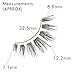 SocialEyes Vixen 3 Pack Bundle Cruelty Free Fake Eyelashes False Black