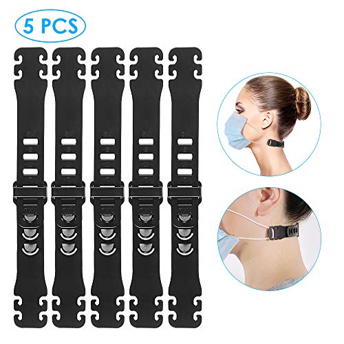 Homasky Ear Protectors for Masks, Ear Strap Extender Hooks with 6