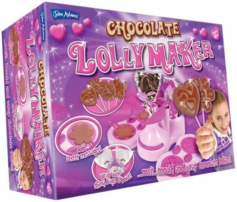 Childs / Kids Fun and Creative Activity Kit Toy - Chocolate Lolly Maker Melt Mould and Wrap Your Own Lollys by JA Toys