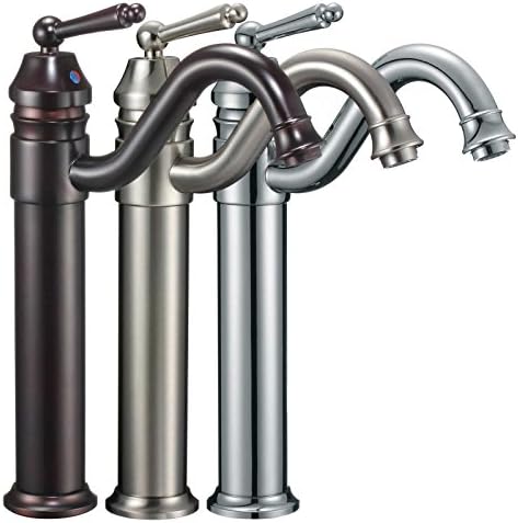 FREUER Vittorio Collection: Tall Classic Bathroom Sink Faucet, Oil Rubbed Bronze