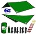 Chill Gorilla 10x10 Hammock Rain Fly Camping Tarp. Ripstop Nylon. 170