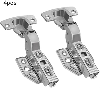 2 pares de bisagras de esquina de 135 grados para armarios de cocina
