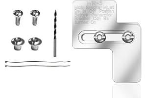 Electrical generator interlock kit for Murray 100 Amp breaker panels suitable for Siemens, designed with 7/8 and 1 1/4 inch s