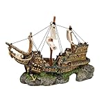 Nobby Nave Ornamenti per Acquario, 33 x 13 x 23 cm