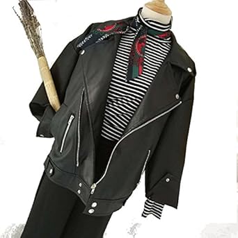 Amazon ノーブランド ライダース ジャケット 春 コーデ ジャケット