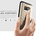 Galaxy S7 Edge Case, Clayco [Hera Series] Full-Body Rugged Case with Built-in Screen Protector for Samsung Galaxy S7 Edge (2016 Release) (Gold)