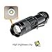 (2 Year Warranty !) 6 Mini CREE Q5 LED Flashlight Torch 7W 300LM Mini CREE LED Flashlight Torch Adjustable Focus Zoom Light Lamp for Riding Camping Hiking Hunting & Indoor Activities