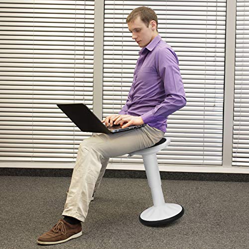 Giantex Wobble Chair AdjustableHeight 23 Inch Active Learning Stool