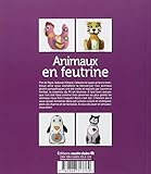 Image de animaux en feutrine ; 50 modèles à réaliser