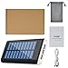 HuaF Solar Charger 24000mah Portable Charger Power Bank 3 USB Ports(1A+2A+2A) Backup Battery for iPhone iPad Samsung HTC Cellphones Tablet and More