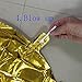 Helium Foil Digital balloons ,birthday holidays weddin party supply Silver 40