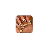 INENIMARTJ Boho Rings for Women,Gold Stacking
