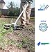 LiTHELi 40V Cordless Grass Trimmer 14 inches 2 in 1 with Brushless Motor, 2.5AH Battery and Charger…